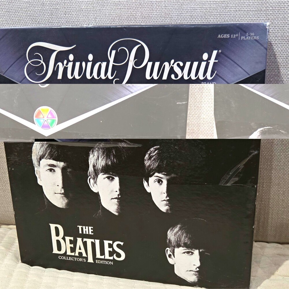 The Beatles Trivial Pursuit Collector's Edition Board Game (2009) Partial Sealed
